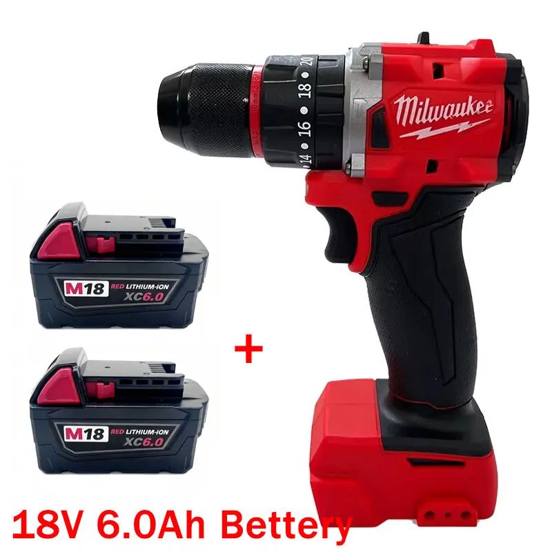 Milwaukee Small Electric Drill 150N.m brushless Cordless Impact Drill of Decoration Team UsesTorque For 18V Battery Power Tool