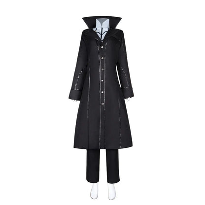 Anime Persona 5 Joker Cosplay Costume Game P5 Rain Palace Lotus Cosplay Full Set of Clothing Glove Mask Black Overcoat Uniform