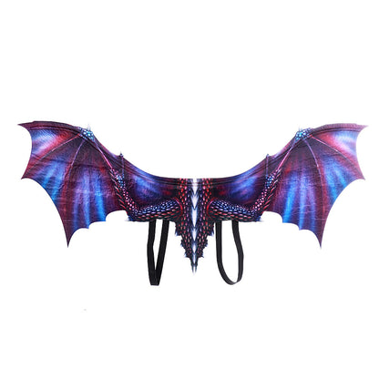 Adult  New Year Decoration Carnival Party Animal Costume cosplay Dinosaur dragon demon Face mask and wings