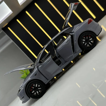 1:24 Tesla Model S Miniatures Simulation Alloy Metal Diecast Model Car Sound & Light car Toys for Kids Gifts for Boyfriend C270
