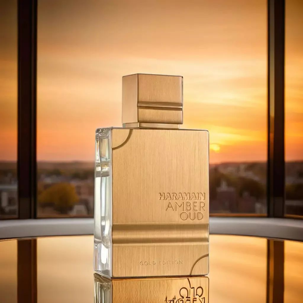 Al Haramain Amber Oud Gold EDP 60ml – Perfume de Oud, Âmbar e Baunilha, Presente para Halloween, Ação de Graças e Natal