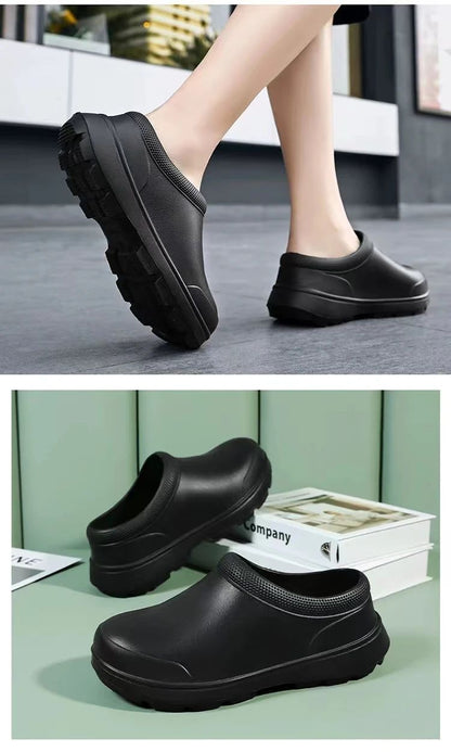 Men Women EVA Chef Shoes Non-slip Waterproof Oil-proof Shoes Comfortable Workers shoes High-quality Outdoor Safety shoes
