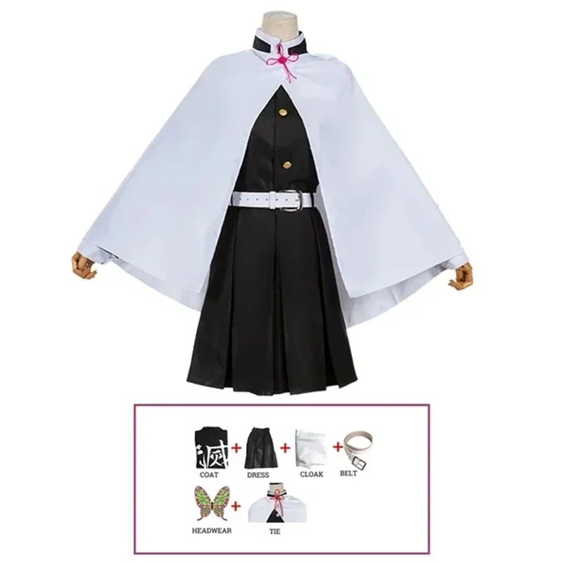Hallowee Cosplay Tanjiro Nezuko Cosplay Kids Shinobu Costume Japanese Anime Cartoon Halloween Costume Christmas