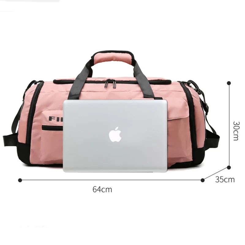 Gym Bags For Men Backpack Women Large Capacity Sports Duffle Traveling Bag With Shoes Compartment Sac De Yoga Sport Dropshipping
