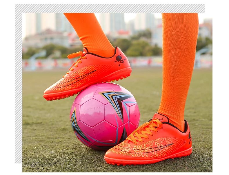 Men Society Soccer Shoes Cleats TF/FG Indoor Non Slip Original Professional Fast Football Shoes Grass Training Football Boots