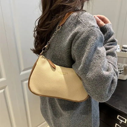 Cherry Pedant Shoulder Underarm Bag Women's Fashion Handbags Causal Hobos Purses Ladies Hand Bags Pu Leather for Work Travel