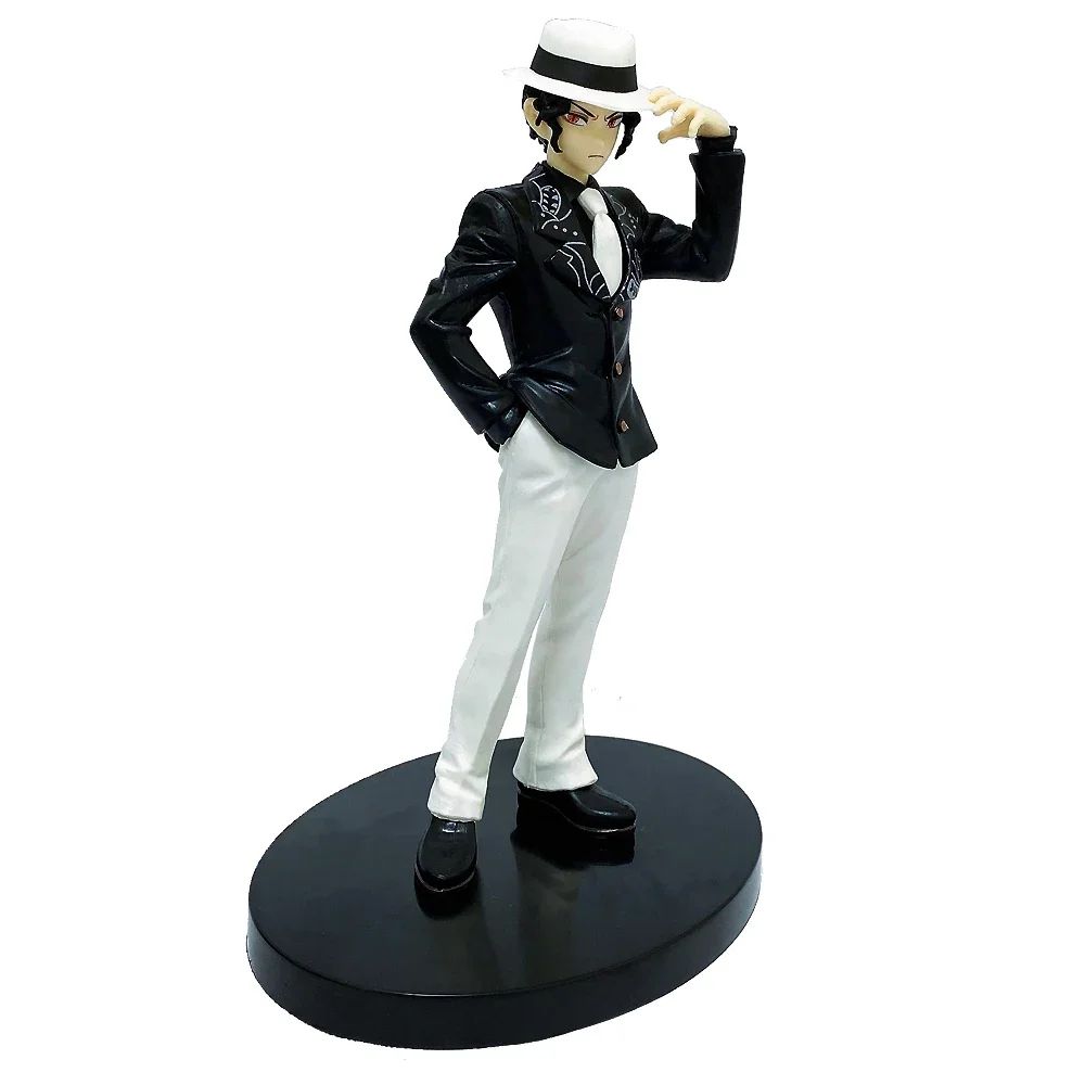 Boneco de Anime Demon Slayer Kimetsu No Yaiba Tanjiro Nezuko Zenitsu Figurine Inosuke Guerreiro Bonecos de Ação Colecionáveis Brinquedo Modelo