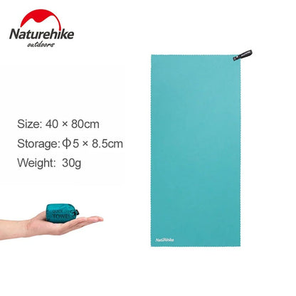 Naturehike Quick Dry Microfiber Towel,Breathable Portable Swimming Travel Towel,Portable Ultralight Camping Hiking Bath Towels