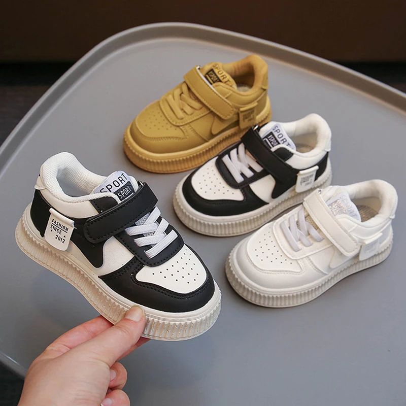 Children's 2023 New Design Sneakers Boys Fashion Sport Shoes Girls Casual Shoes Breathable Non-slip Student Shoes Kids Footwears