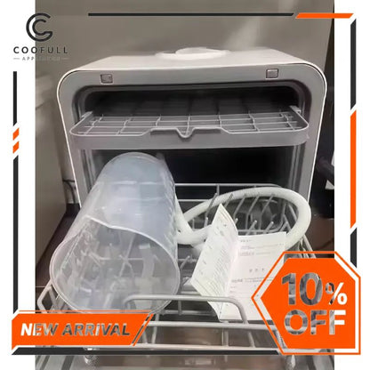 Large Built In Kitchen Dishwasher Portable Freestanding Intelligent Dish Washing Machine For Home Apartment Small Family Use