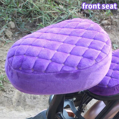 Capa de Selim Confortável de Bicicleta Bateria Universal Inverno Quente