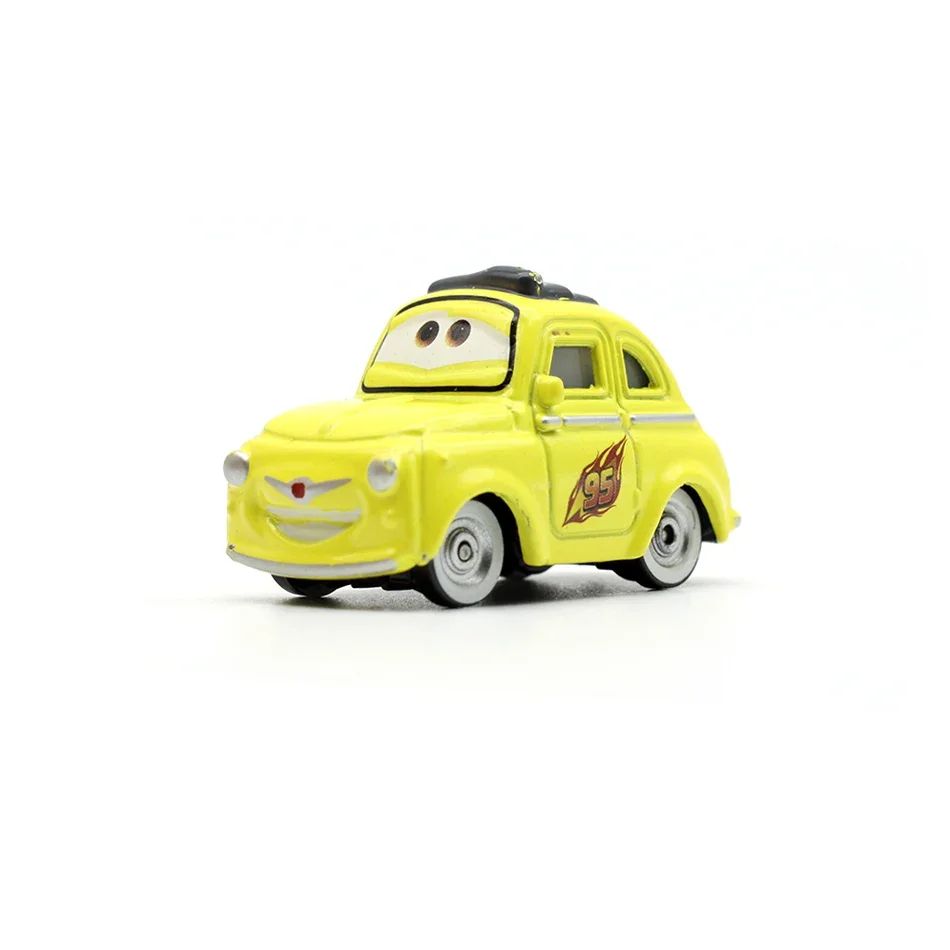 Disney·Pixar "Carros 2, 3" Bumblebee, Houston, Jackson, Storm, Ramirez 1:55 Liga de Metal Brinquedos de Carro para Meninos Presente de Aniversário