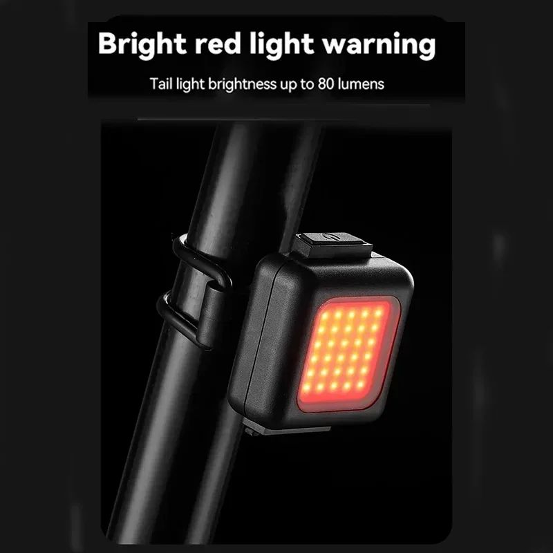 BUCKLOS Bike Light COB Front Rear Bicycle Lights LED Rechargeable Mountain Road Bicycle Lamp MTB Tail Light Cycling Flashlight
