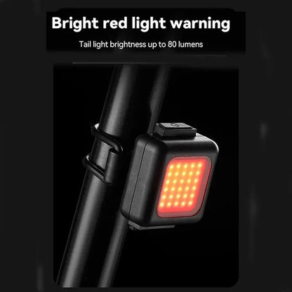 BUCKLOS Bike Light COB Front Rear Bicycle Lights LED Rechargeable Mountain Road Bicycle Lamp MTB Tail Light Cycling Flashlight