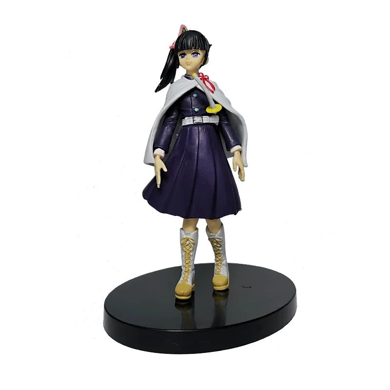 Boneco de Anime Demon Slayer Kimetsu No Yaiba Tanjiro Nezuko Zenitsu Figurine Inosuke Guerreiro Bonecos de Ação Colecionáveis Brinquedo Modelo