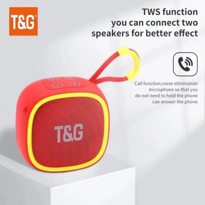 Bluetooth Speaker Mini Portable IPX4 Waterproof Wireless Loudspeaker Support TF FM Card BT TWS Stereo HIFI Sound Box Car Audio