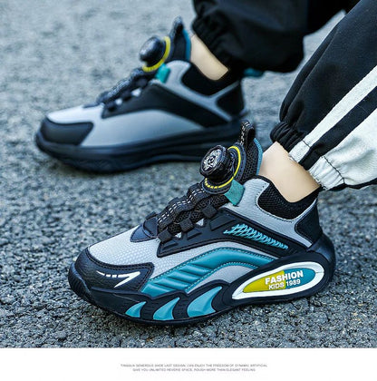 New Arrival Children Shoes Girls Boys Fashion Sneakers Comfortable Kids Sports Shoes Breathable Casual Leather Outdoor Shoe