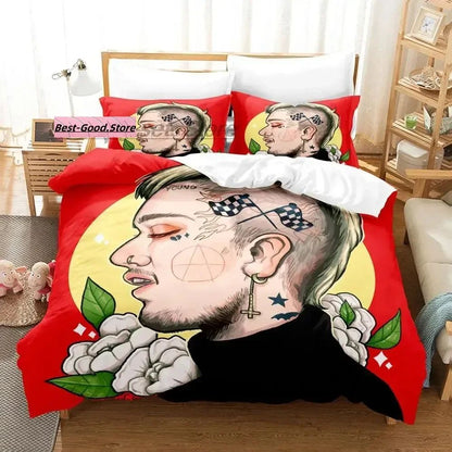 Conjunto de Cama Lil Poop Solteiro Casal Queen King Adulto Infantil Quarto Conjunto Capa de Edredom Impressão 3D Conjunto de Lençóis 2022