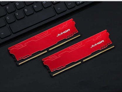 Memória RAM de desktop JUHOR DDR4 16 GB 8 GB 32 GB 2666 MHz 3200 MHz DDR3 8 GB 1600 MHz DIMM Nova Memória RAM com dissipador de calor