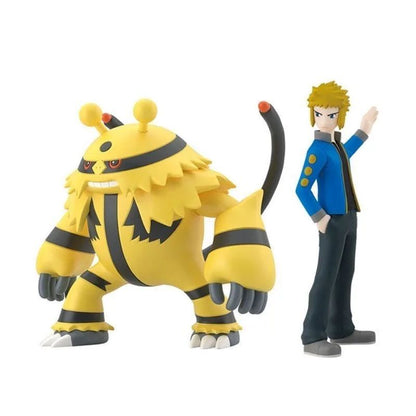 Pokemon Boneco de Ação em Estoque Gengar Electabuzz O Mundo das Proporções Modelo de Anime Enfeite de Mesa Brinquedos Infantis Presentes