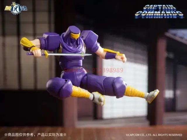 52TOYS Action Figure CAPCOM Final Fight 1PCS Colecionável Decoração de Mesa Presente Criativo para Aniversário 3.75inch/10cm