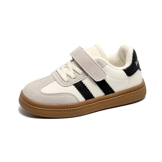 Children Casual Sneakers New Black Soft Bottom Girls Boys German Training Shoes Autumn Winter Fashion Red Kids Baby Casual Shoes