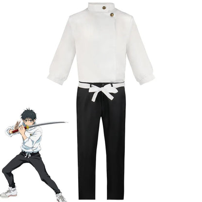 Anime Cosplay Costume Yuta  Tops + Pants Full Set  Roleplay Suit Japanese Anime Uniform