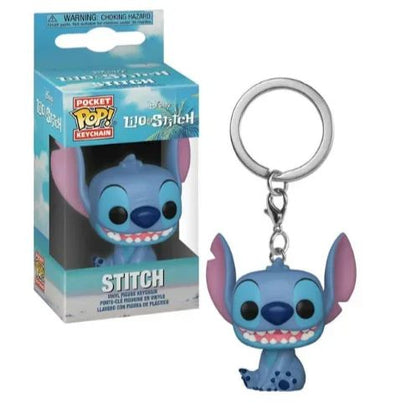 Novos 22 Estilos Funko Pocket Pop Chaveiros Mickey Mouse Minnie Pato Donald Stitch Angel Elvis TIKI Lilo Scrump Bonecos de Vinil