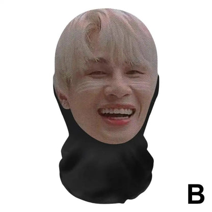 2026 NEW Interesting 3D Printed Funny Full Face Mask Celebrity Realistic Face Mask Party Cosplay Props Halloween