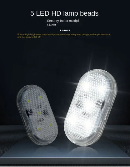 Mini Luminária de Leitura com Sensor de Toque - Luz de Teto Automotiva e Luminária de Ambiente com Carregamento USB