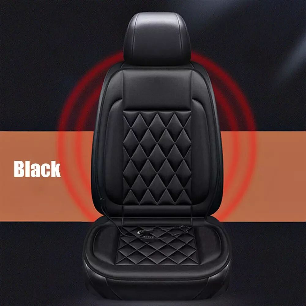 12-24v HeatedCar Seat Cover 30' Fast Car Seat Heater Cloth/Flannel Heated Car Seat Protector 25W Seat Heating Cover Car Seat