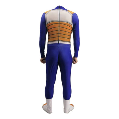 Men's Vegeta TRUNKS Kids Adult Cosplay Costume Super Saiyan Boys Youth GOKU Torankusu Halloween Jumpsuit Bodysuit Party Dress Up