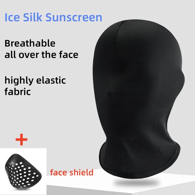 CosplayFull Face Balaclava Mask Tactical CS Winter Ski Cycling Hat Sun Protection Scarf Outdoor Sports