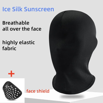 CosplayFull Face Balaclava Mask Tactical CS Winter Ski Cycling Hat Sun Protection Scarf Outdoor Sports