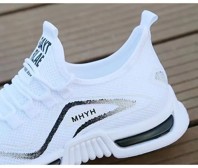 Tênis Masculino Slip-on Fashion Tênis Esportivo Masculino para Corrida Respirável para Academia Treino Caminhada Tênis Antiderrapante para Exercício