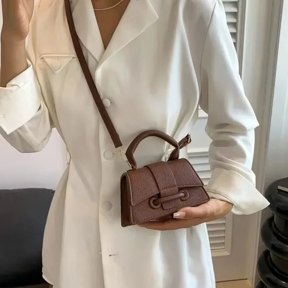 2024 New Fashion Women's Versatile Trendy Casual Mini Crossbody Bag  Niche Trendy Shoulder Bag