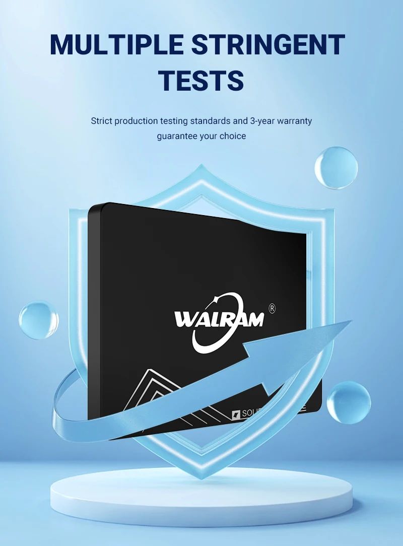 SSD Walram 2.5 SATA 3 120GB 128GB 240GB 256GB Disco Rígido 1TB 512GB 480GB SATA3 Unidade de Estado Sólido 1 TB HDD Para Notebook PC Desktop