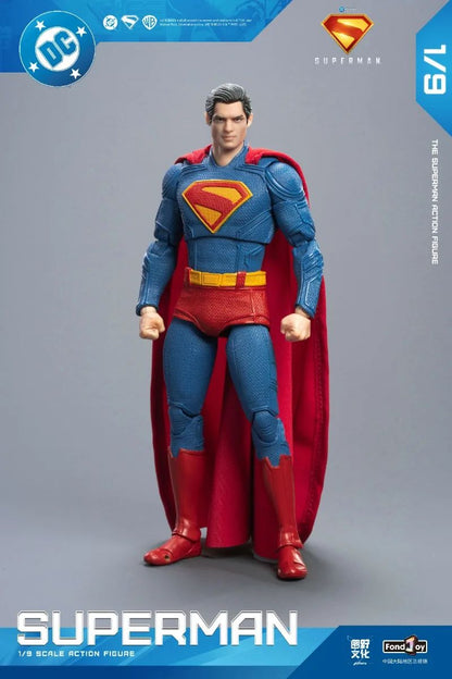 Fondjoy Novo Superman Lex Luthor 1/9 Boneco de Ação Versão Filme DC Novo Boneco Superman de Gunn Enfeites para Brinquedos e Presentes para Meninos