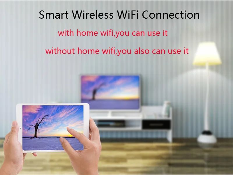 1080p Wireless Wifi Display Adapter Hdmi Extender Screen Mirroring Share for IPhone 11 13 15 IPad Android Phone To TV Projector