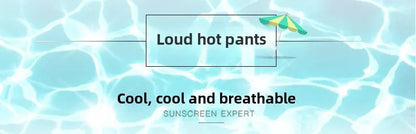 Women Striped Casual Shorts Korean Harajuku Loose All Match Sports Shorts Summer Fashion Simple Yoga Thin Mini Shorts Female