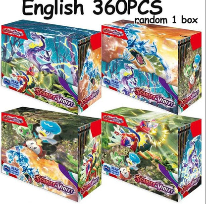 ?Mais Recente 324 Peças Cartas Pokémon Sol & Lua XY Evoluções Caixa de Booster Pokémon Brinquedo de Cartas Colecionáveis para Crianças?