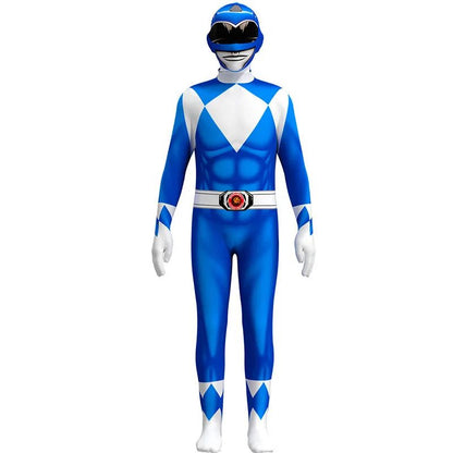 Adult Samurai Sentai Shinkenger Rangers Costume Adult  Superhero Cosplay Halloween Birthday Party Jumpsuit Zentai Suit