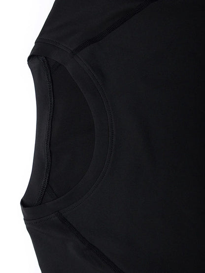 Summer Men's Fitness Quick Dry T Shirts Spider Print Athletic Compression Shirts Breathable Casual Short Sleeve Tight Tees Y2K