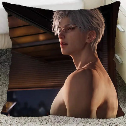 Game Love and Deepspace Sylus Pillow and Pillowcase Double Sided Pattern Throw Pillows 40x40cm