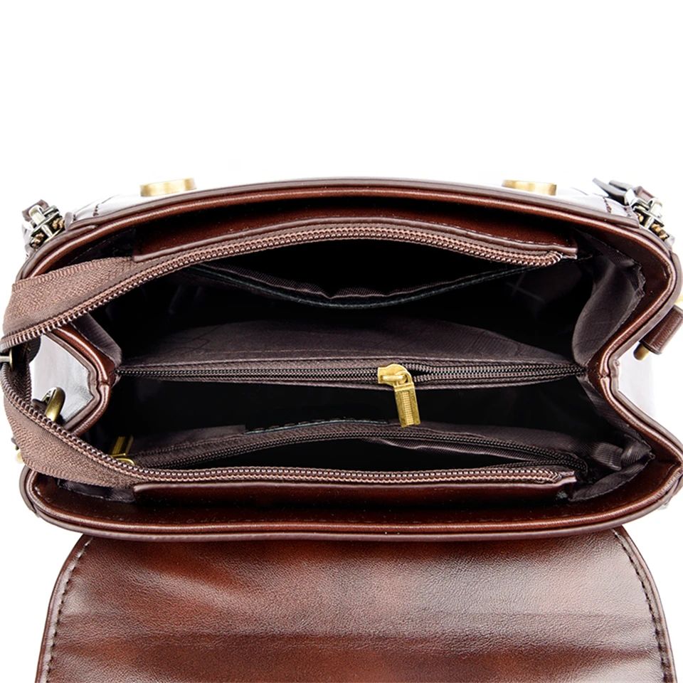 Women's Soft Leather Top-Handle Bags Luxury Design Shoulder Messenger Bags High Quality Handbags and Purses Commuting Sac a Main