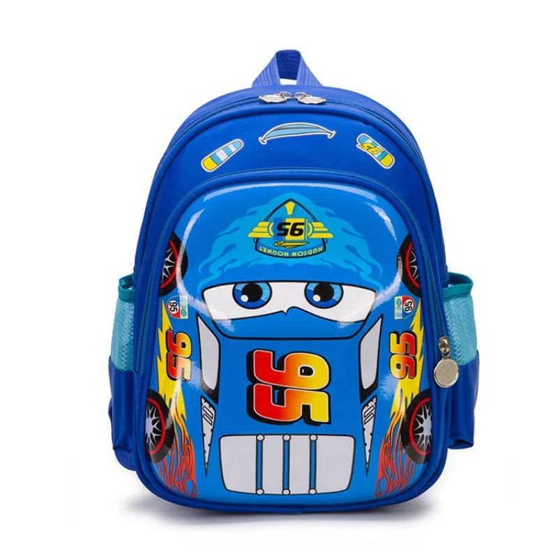 Mochila Disney Pixar Carros Ortopédica Escolar para Meninos Impermeável para Adolescentes Mochilas Escolares de Desenhos Animados Presente de Natal de Aniversário