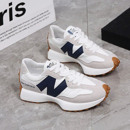 Tênis Feminino Casual Moda Respirável Caminhada Chato Tênis Feminino 2025 Academia Vulcanizado Branco Calçado Feminino