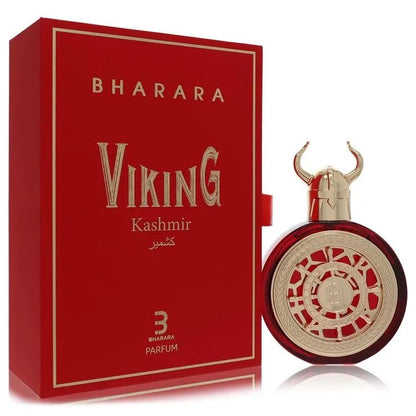 Bharara Viking Perfume for Men-Powerful Woody Leather & Tobacco Fragrance,Long Lasting Intense Scent,Strong Projection Cologne