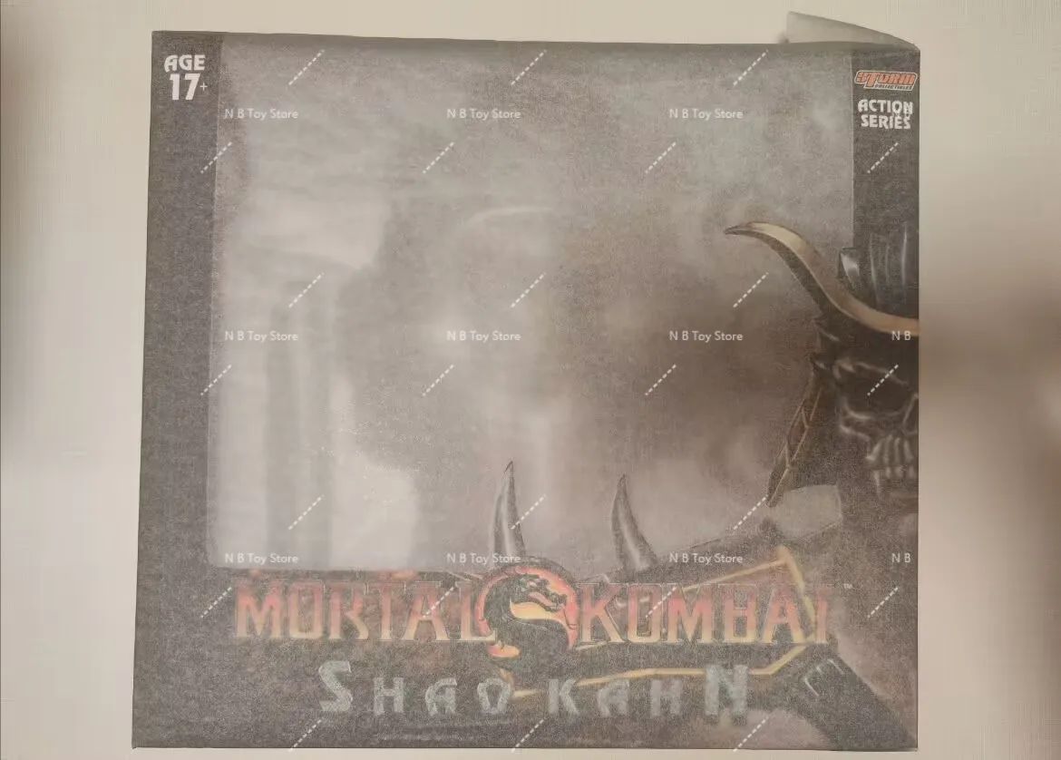 Em Estoque Storm Toys Mortal Kombat BOSS Final Shao Kahn DCMK14 Edição de Luxo Vilão Goro DCMK18 Boneco de Ação Modelo Brinquedos