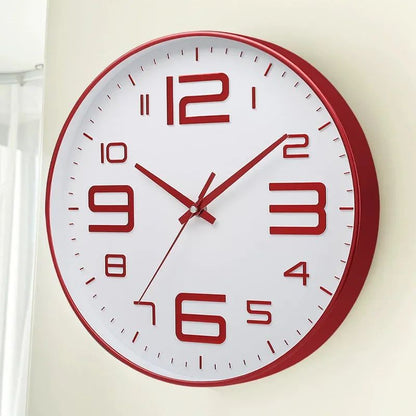 8 Inch Modern Simple Fashion Wall Clock Suitable For Bedroom, Living Room, Study Room Decorative Clock